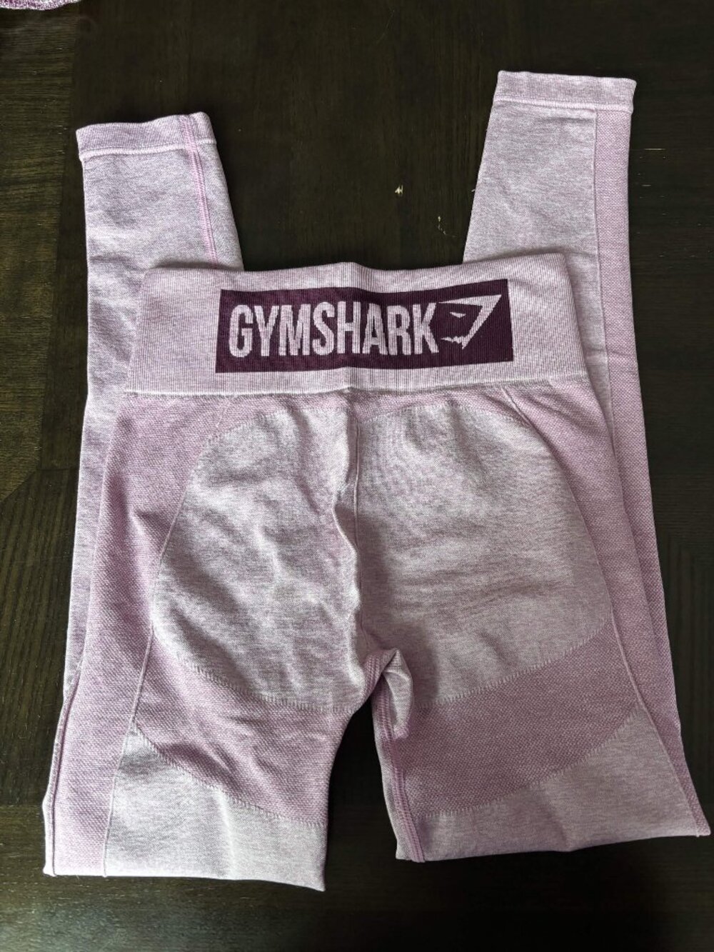 Pink Gymshark Leggings - seamless contour - size small